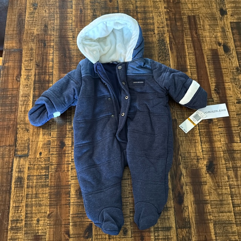 NWT Calvin Klein Winter Baby Suit